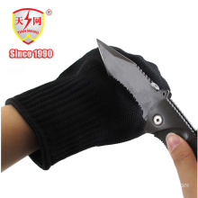 Hot Selling Black Nylon Police Cut/ Puncture Resistant Gloves
